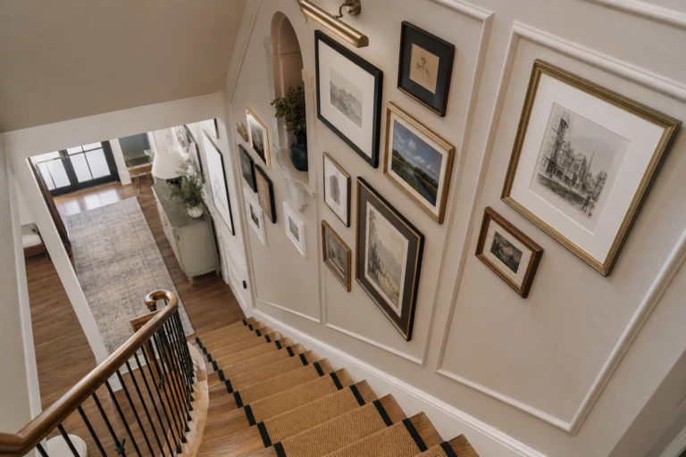 Elevating Your Home: 17 Inspiring Stairs Wall Decor Ideas