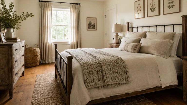 Farmhouse Bedroom Looks That Feel Lived-In and Loved