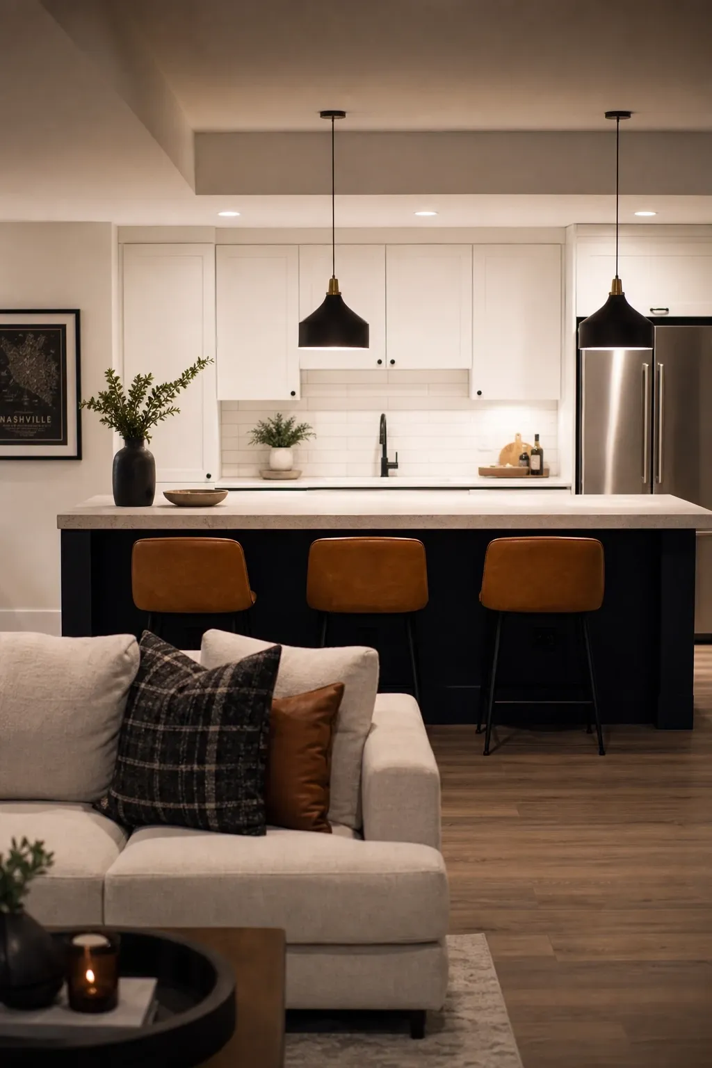a peninsula that earns its keep in a kitchen