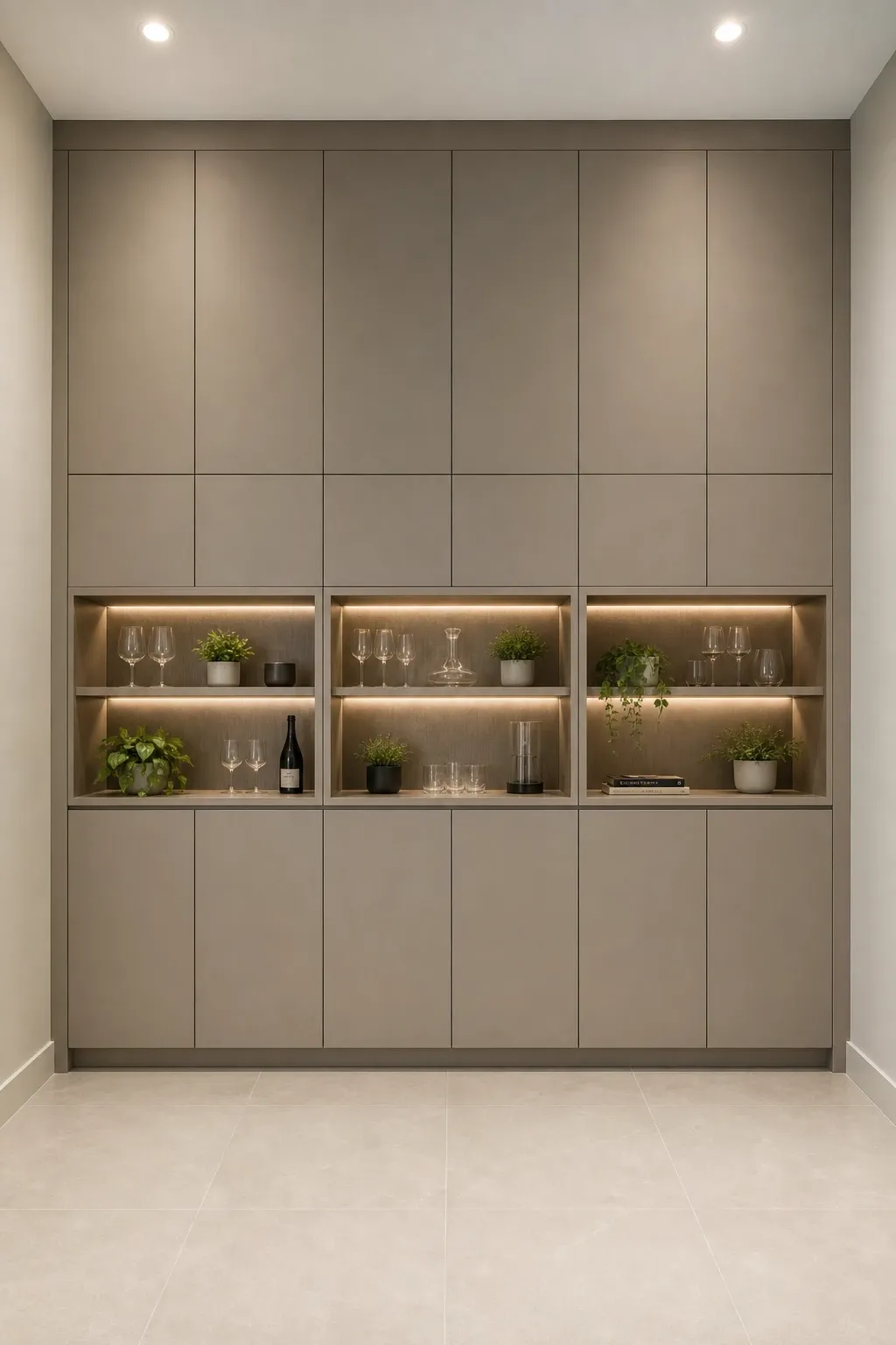 floor-to-ceiling cabinetry for maximum storage in a kitchen