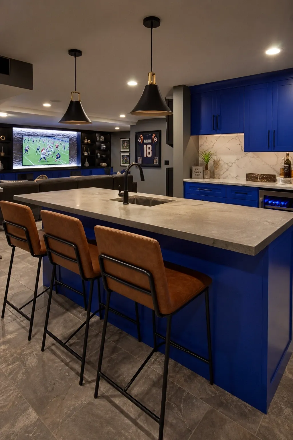 the game room kitchen