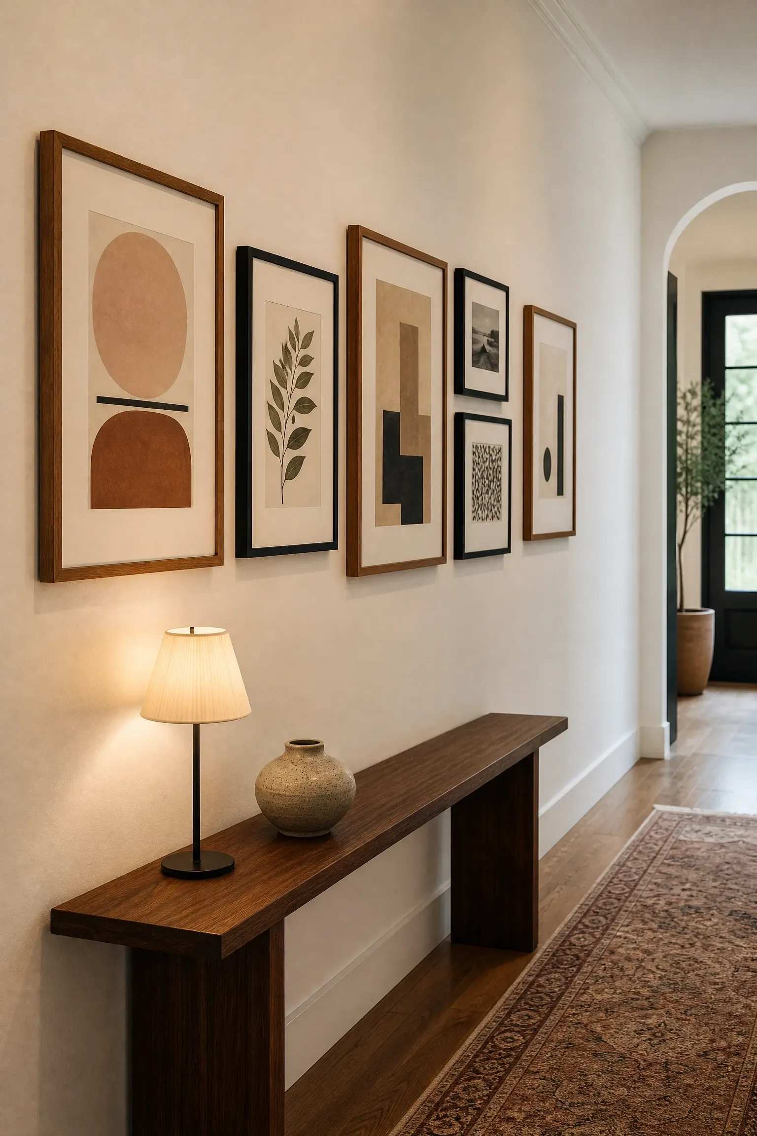 hang art at the right height