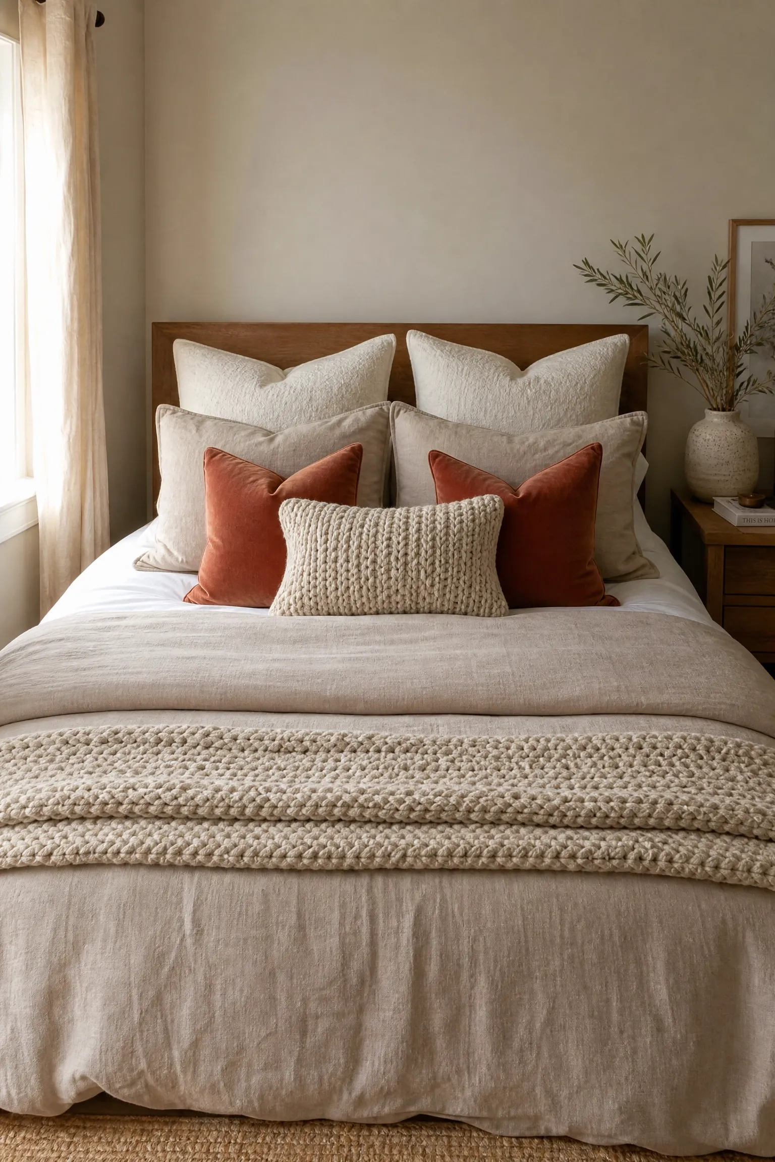 layer your bedding for a hotel-quality look