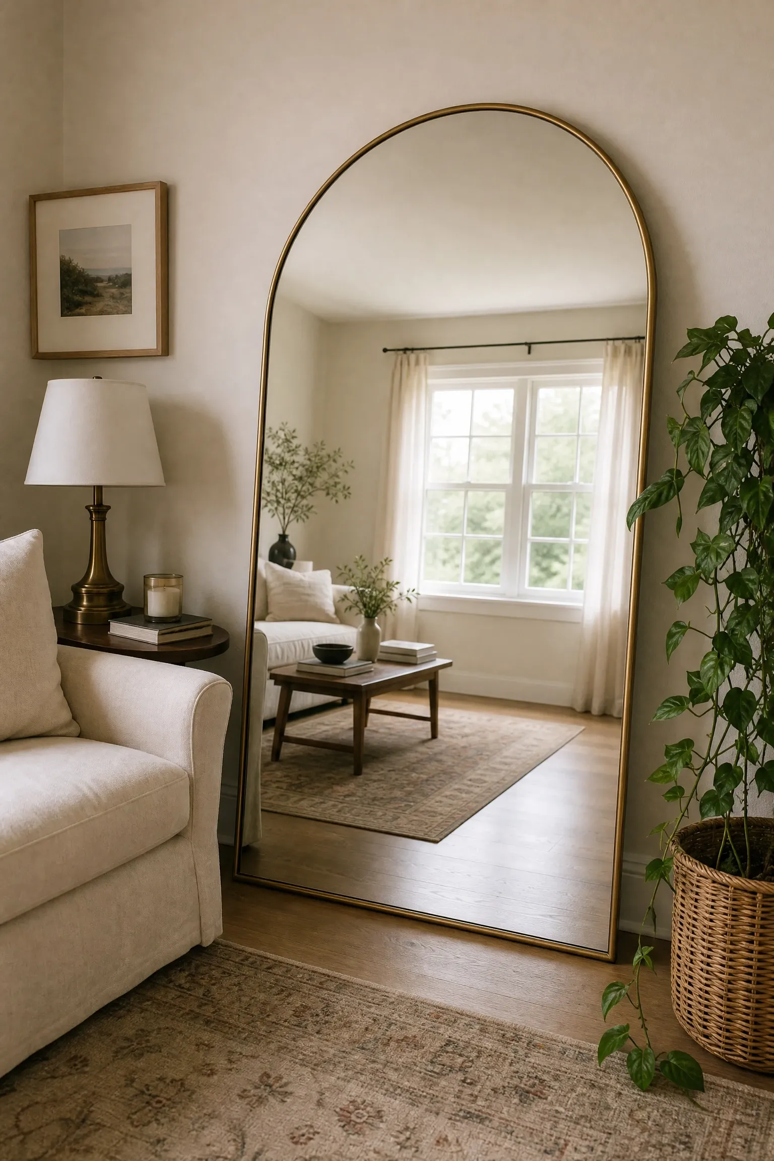 use mirrors to solve problems, not just fill wall space