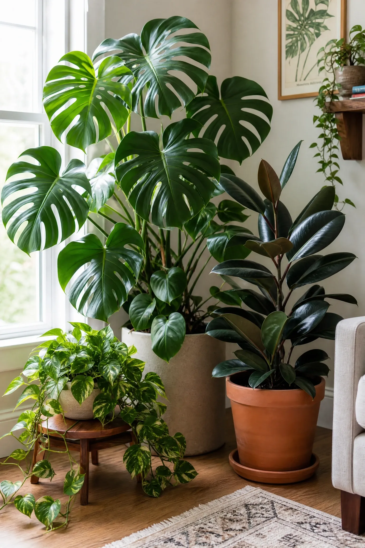 build a statement plant corner