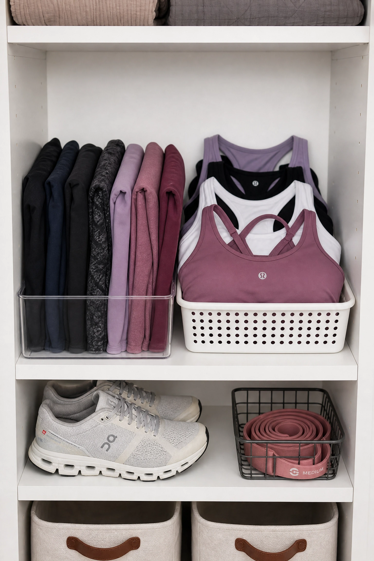 the door is wasted space: make the most of over-the-door storage in a bedroom
