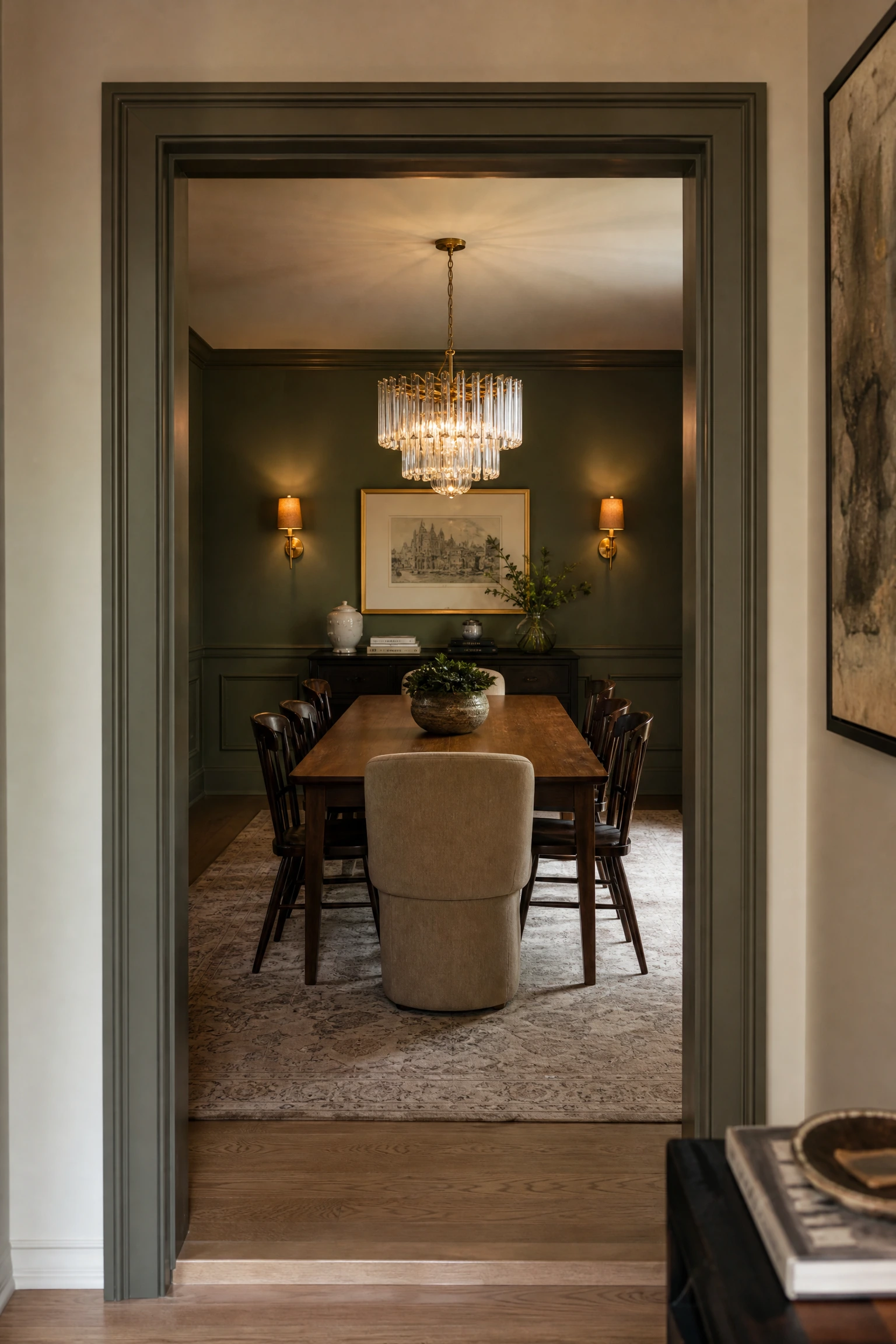 dedicated dining rooms are winning over open-plan everything