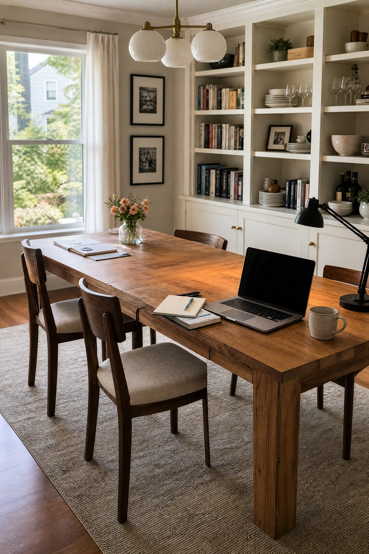 multifunctional dining rooms are being designed more intentionally