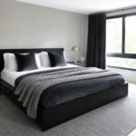 Monochrome, But Make It Feel Like Home: Black, White and Grey Bedroom Ideas featured