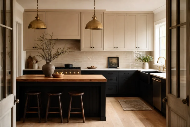 Beige and Black Kitchen Ideas That Get the Balance Right