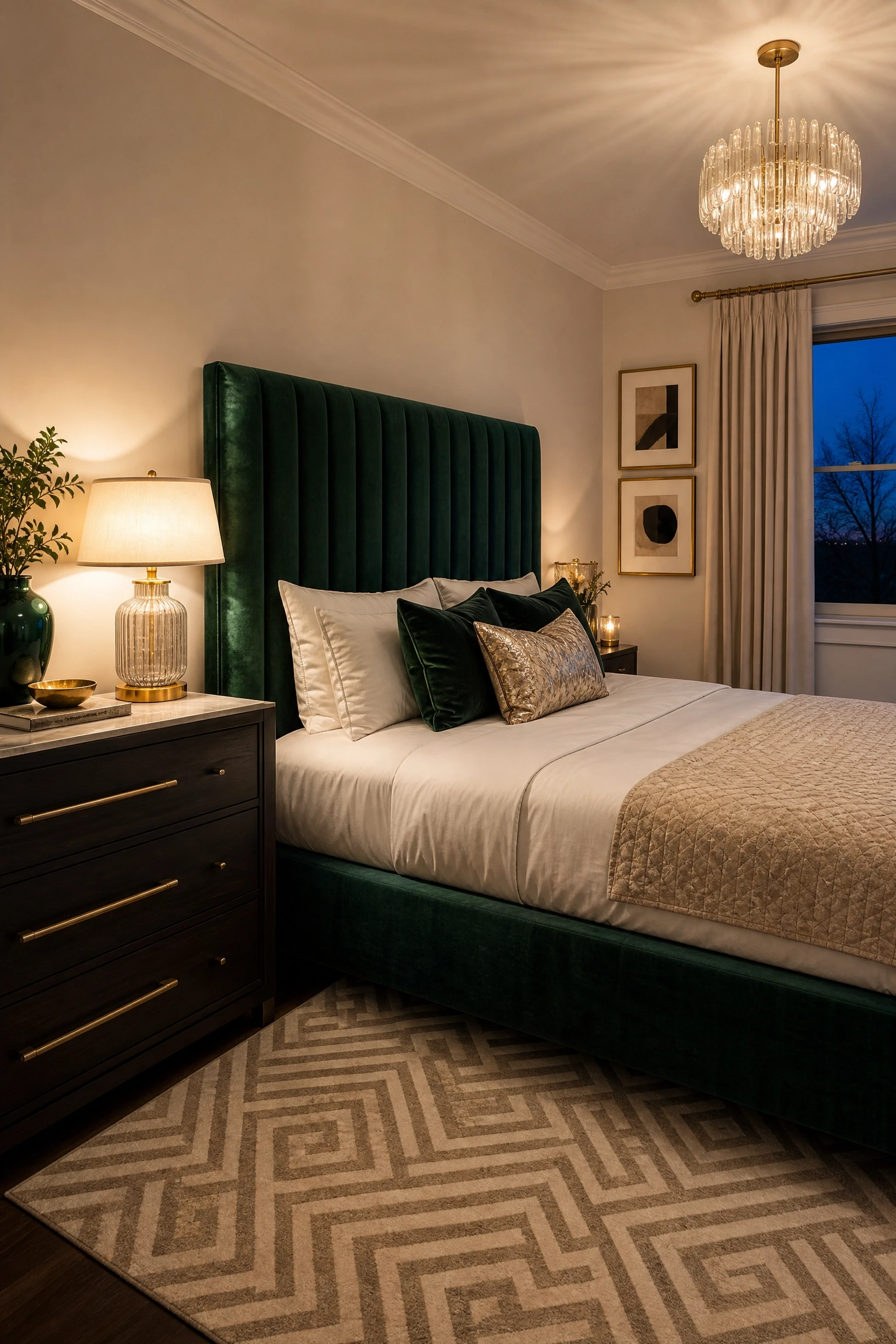 a touch of art deco glam