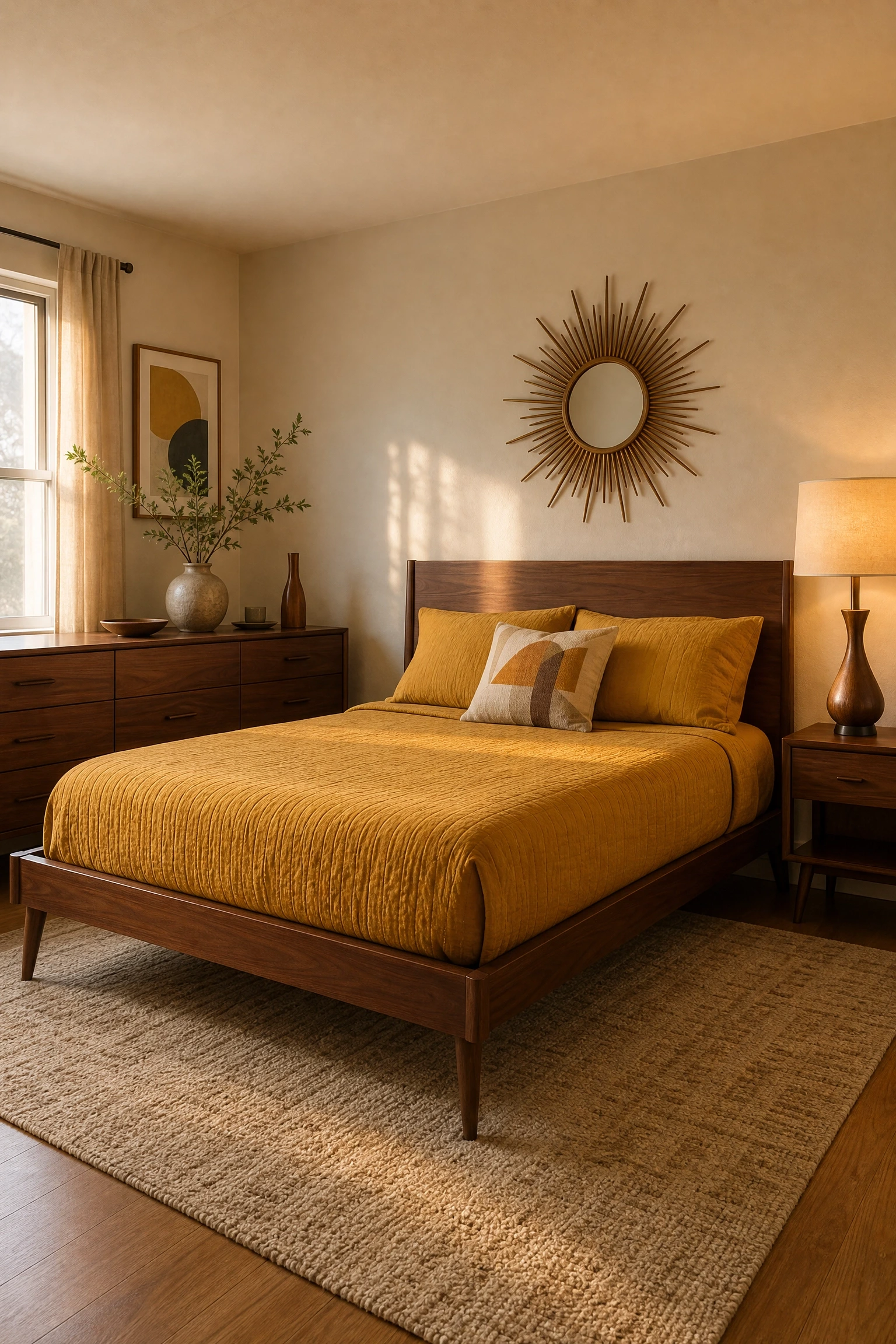 mid-century warmth