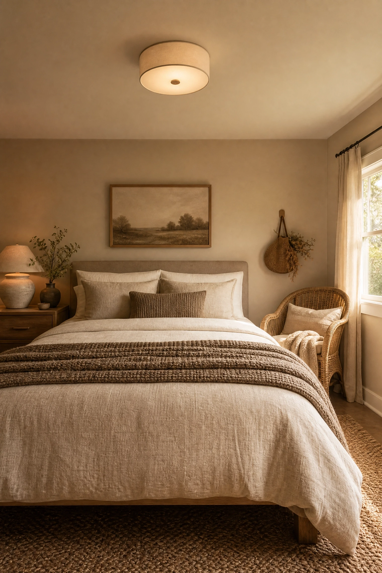 warm neutral cocoon