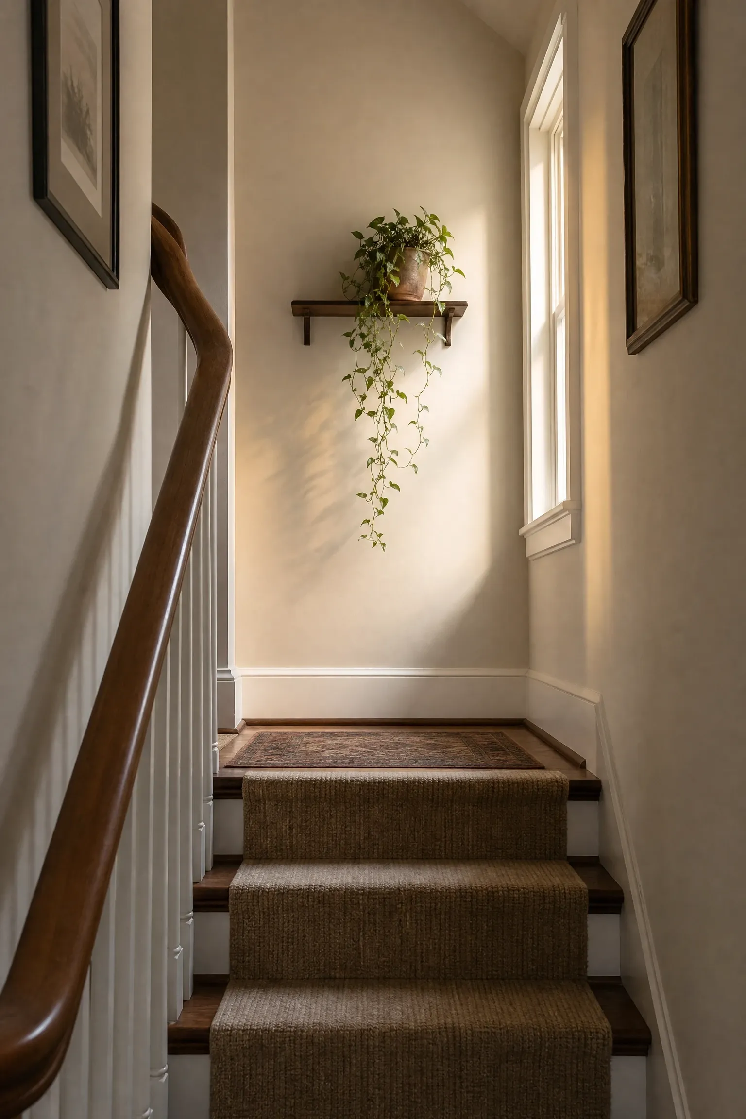 the awkward staircase landing