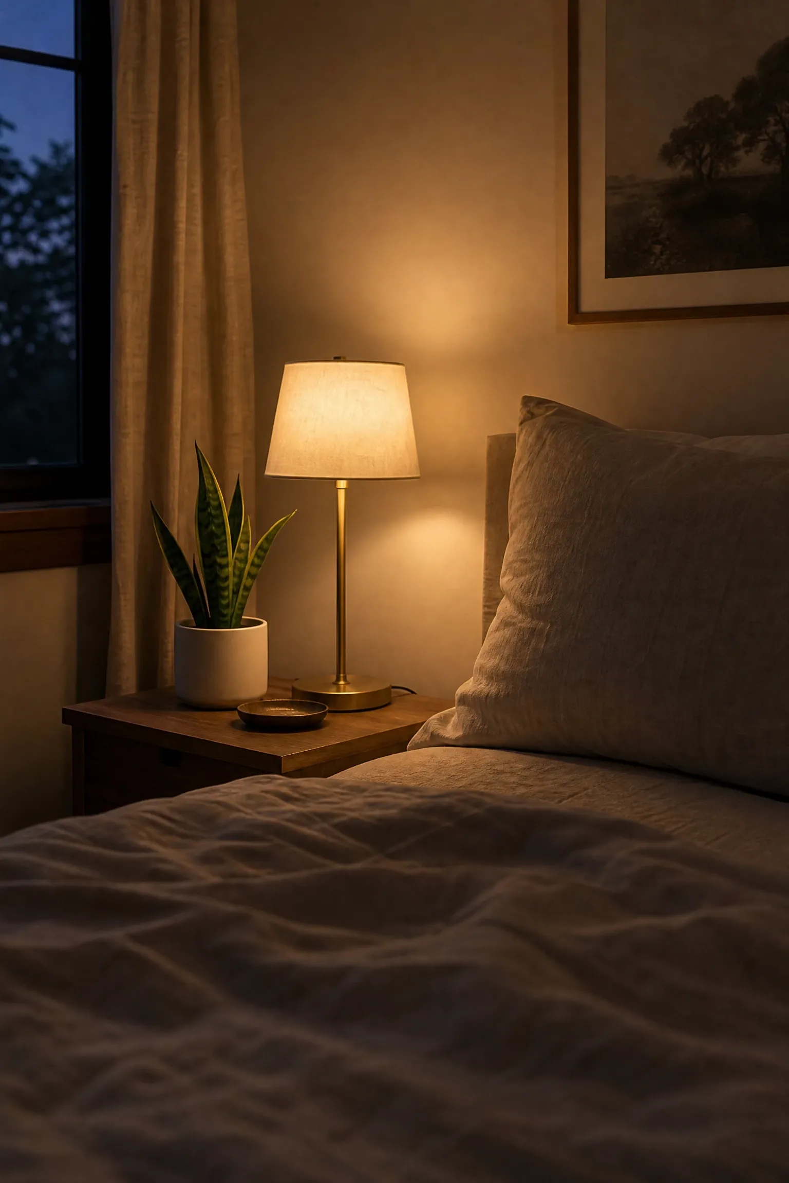 the bedroom nightstand problem