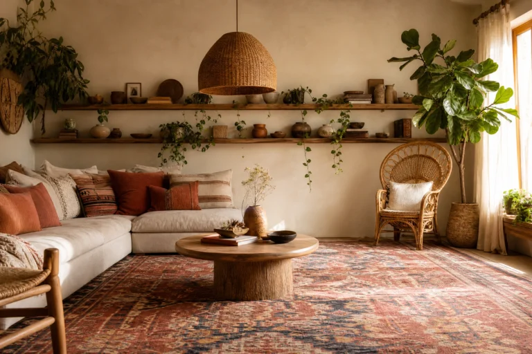 Boho Living Room Ideas That Actually Look Intentional