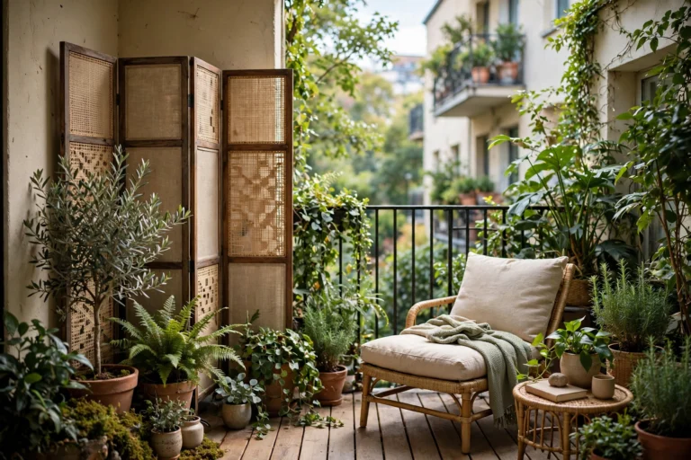 Apartment balcony privacy