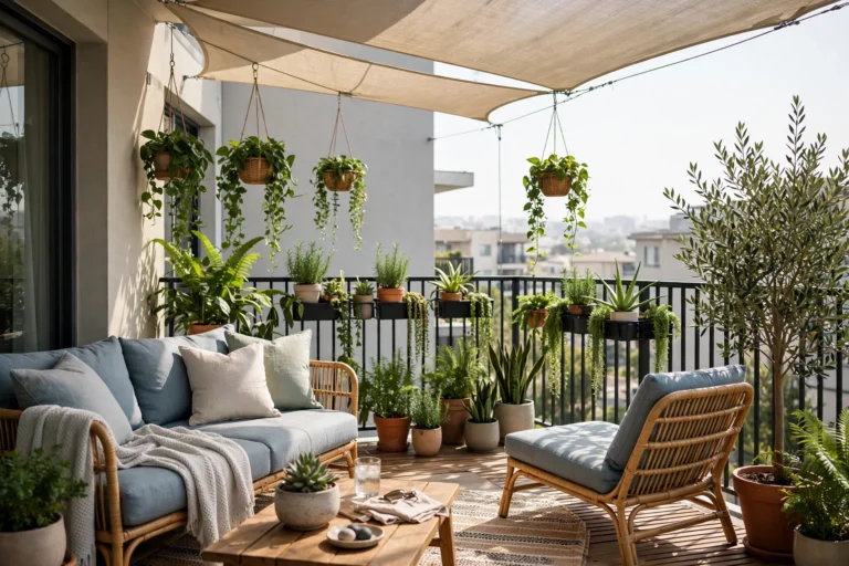 Apartment balcony shade