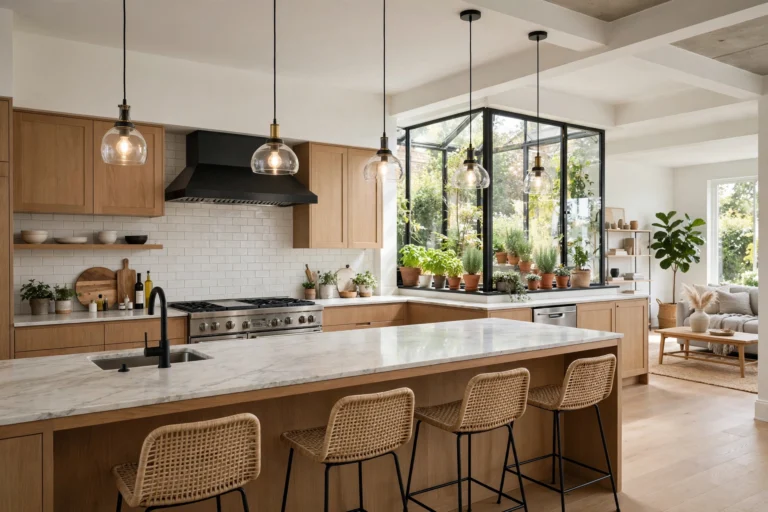 Big open kitchen