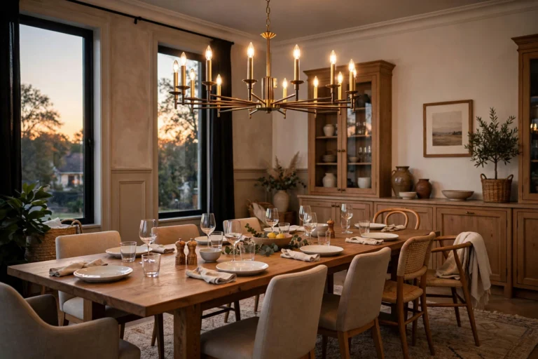 Dining room chandelier