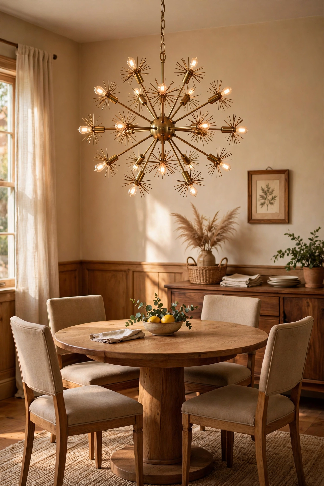 Dining room chandelier