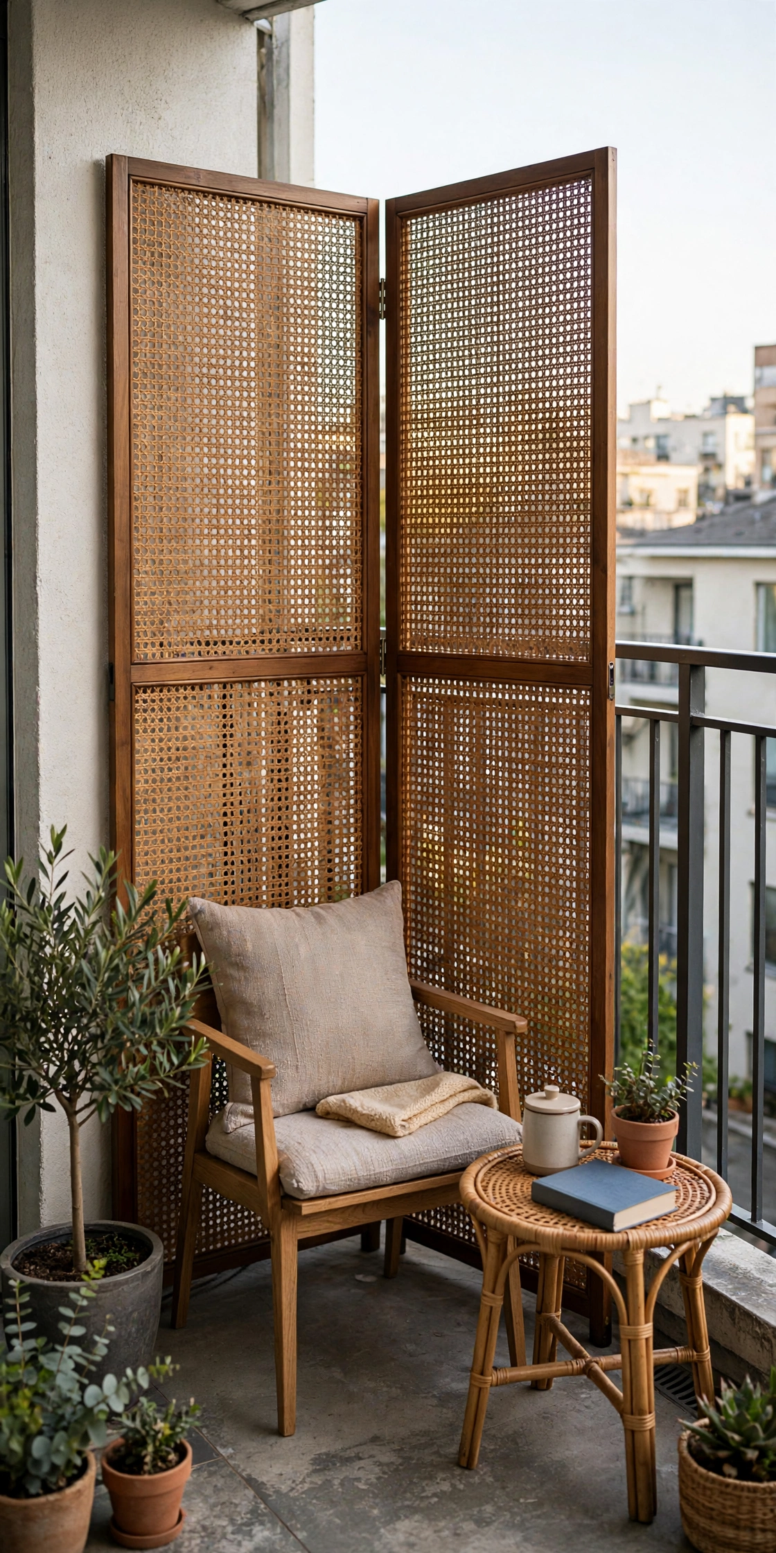 Apartment balcony privacy