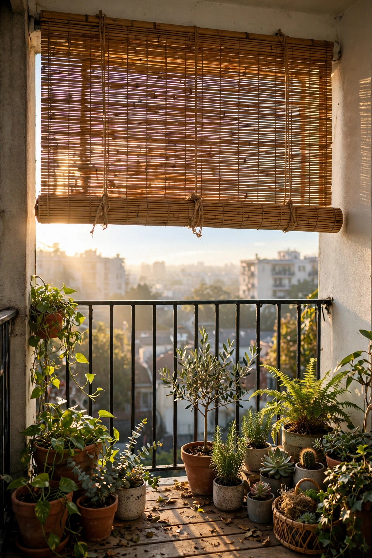 Apartment balcony shade