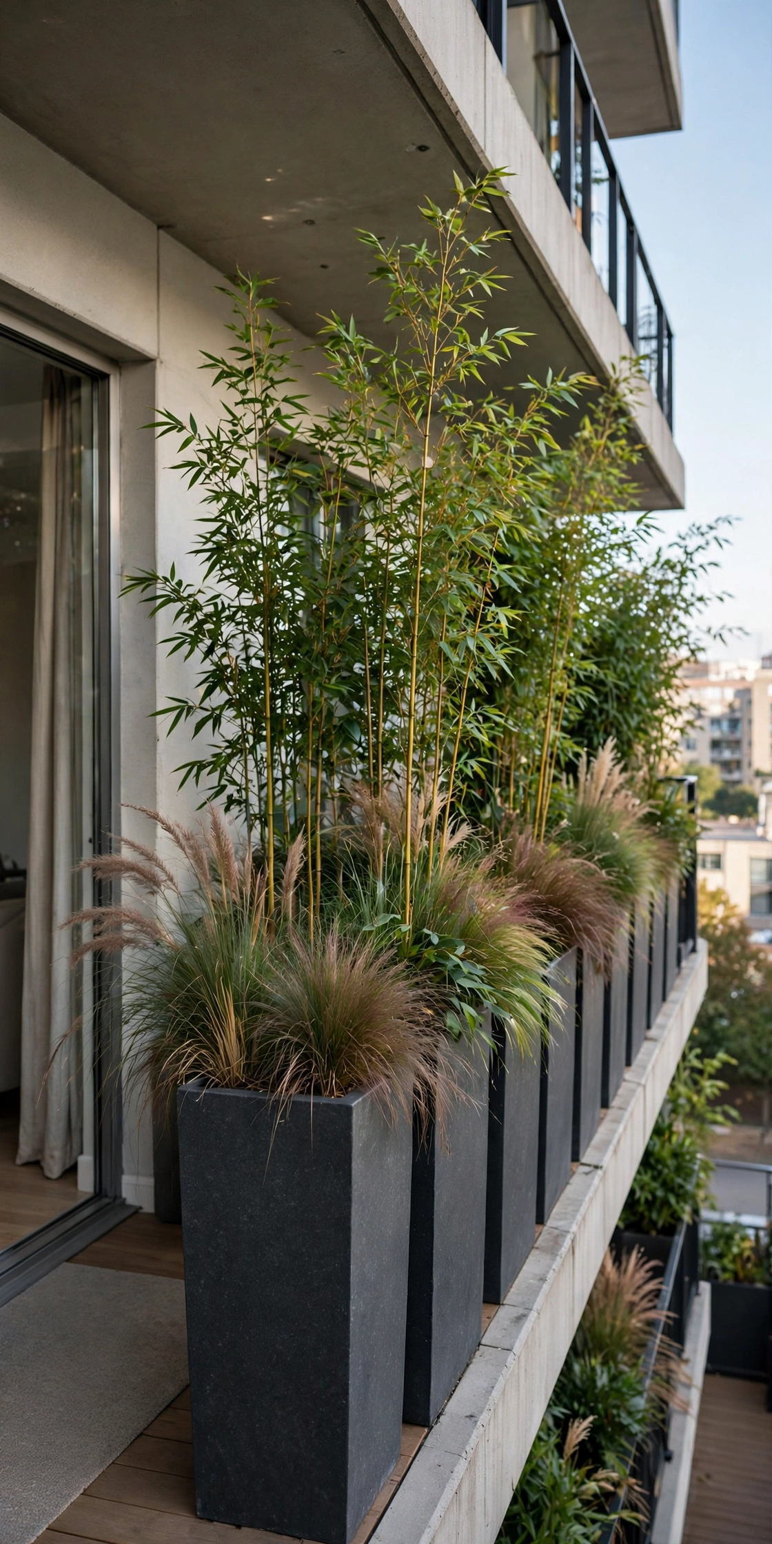 Apartment balcony privacy