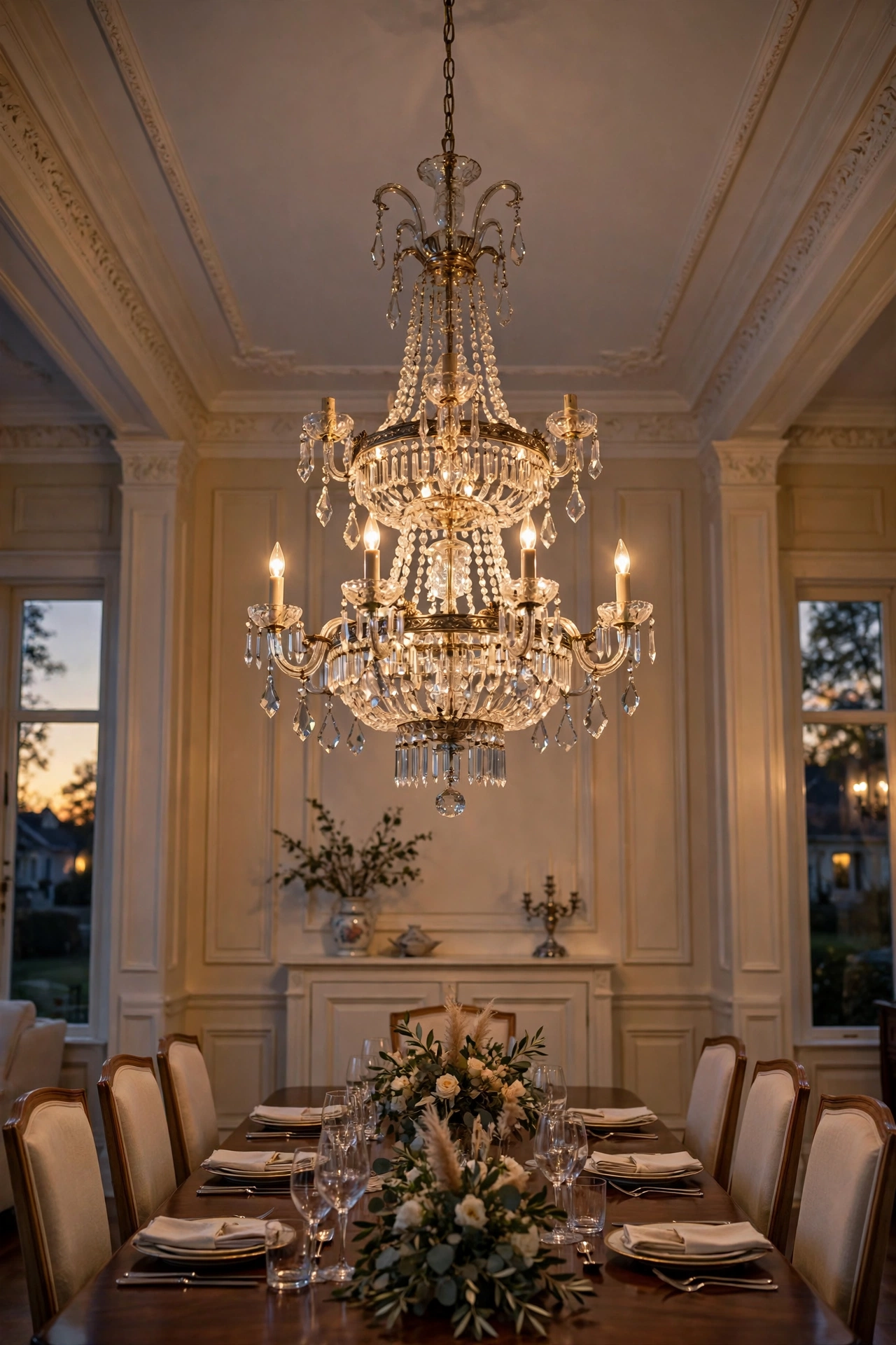 Dining room chandelier