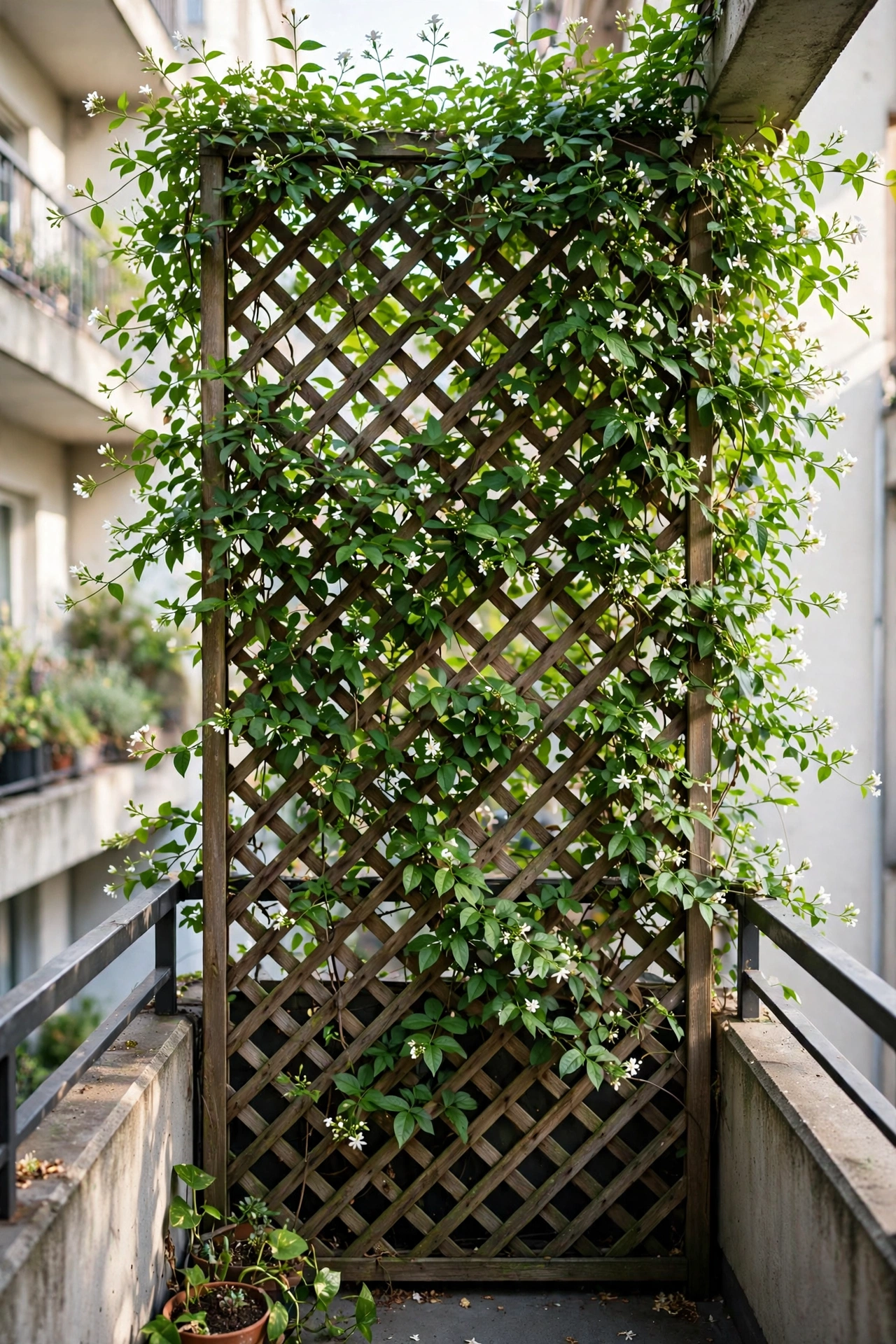 Apartment balcony privacy