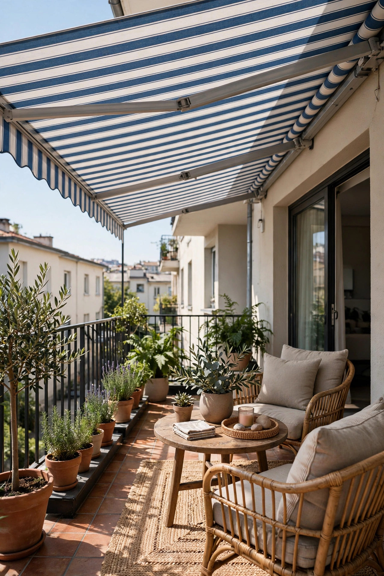 Apartment balcony shade