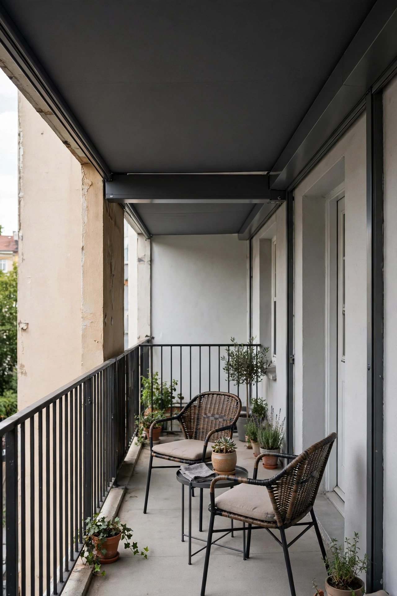 Apartment balcony privacy