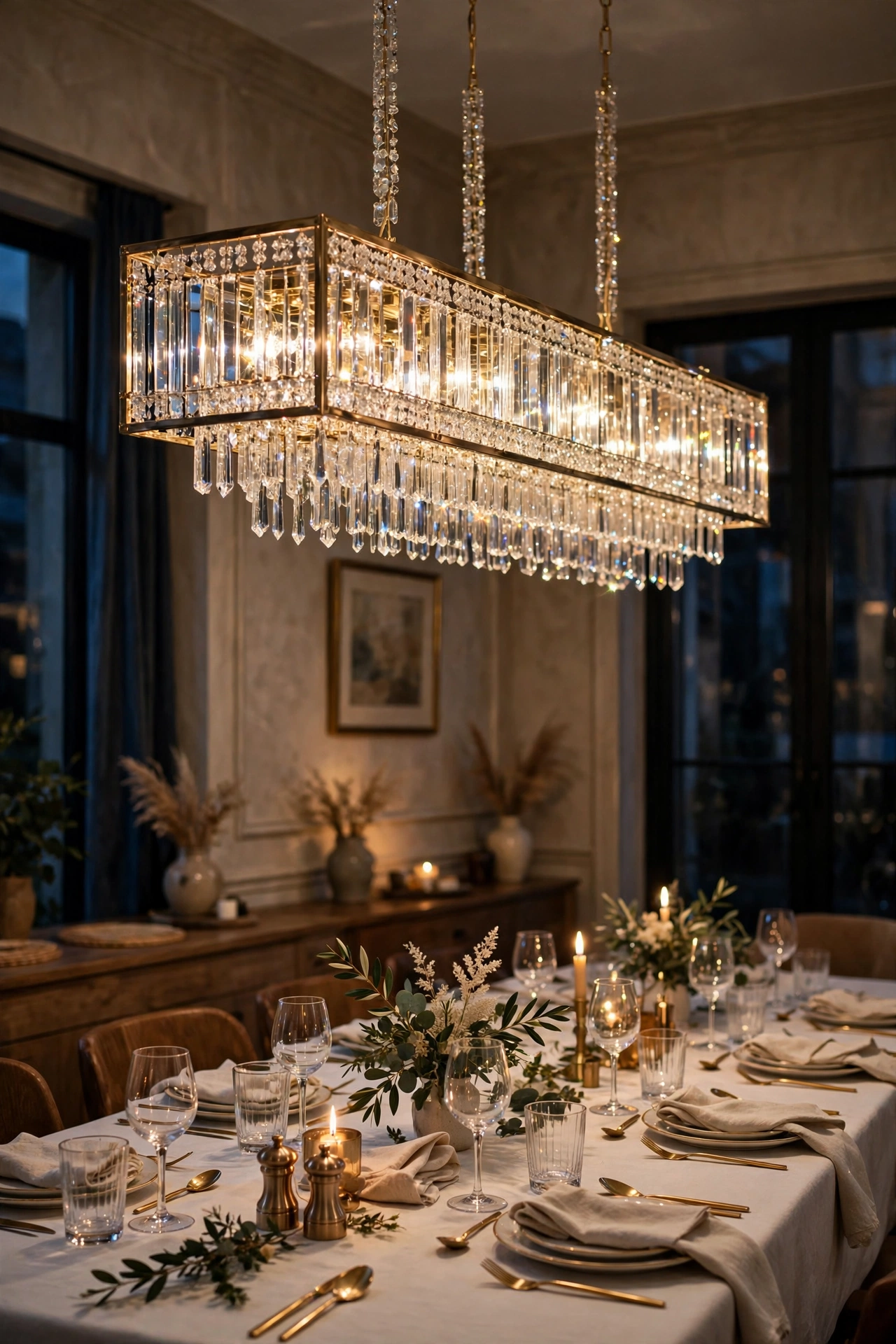 Dining room chandelier
