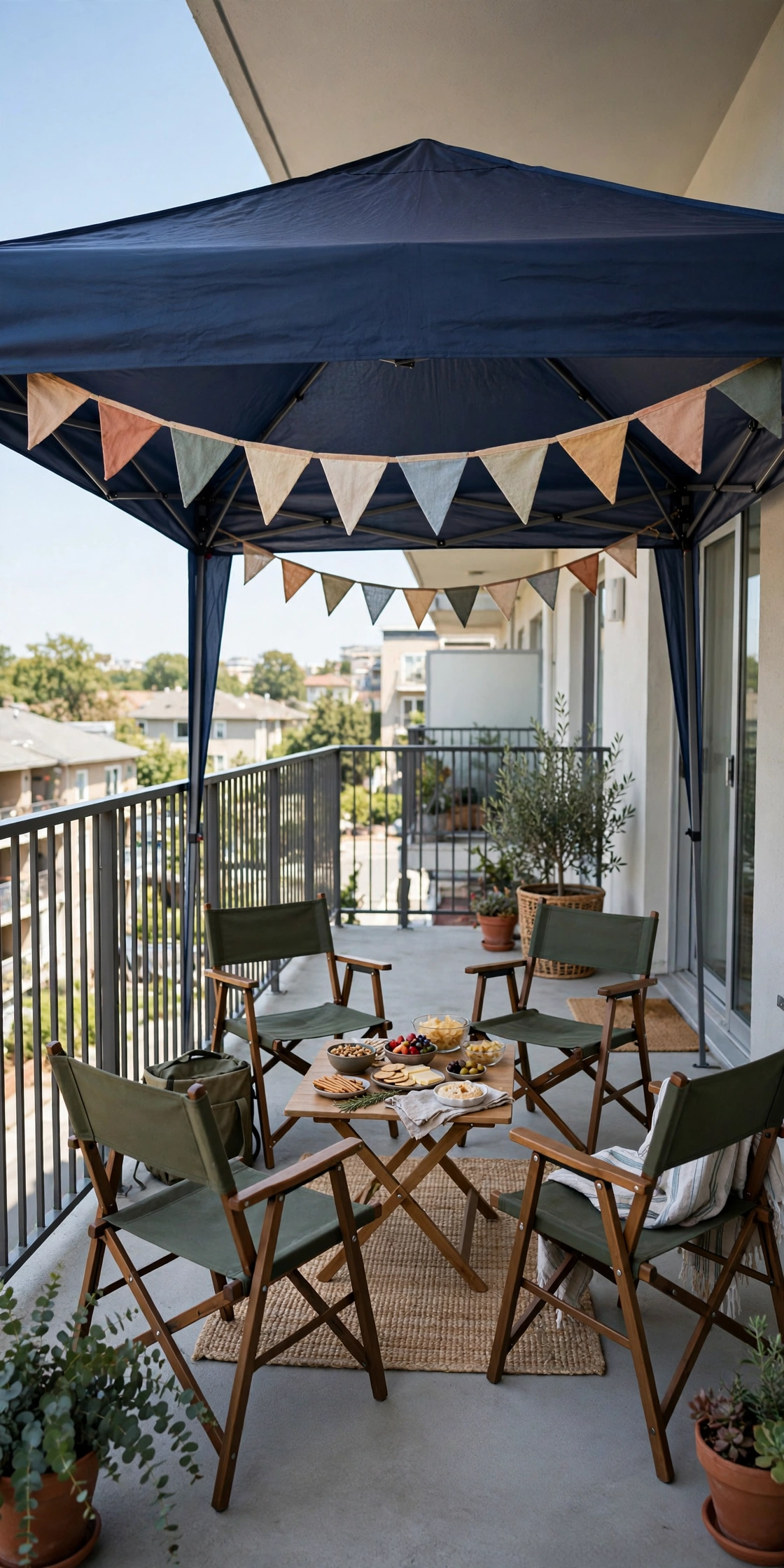 Apartment balcony shade