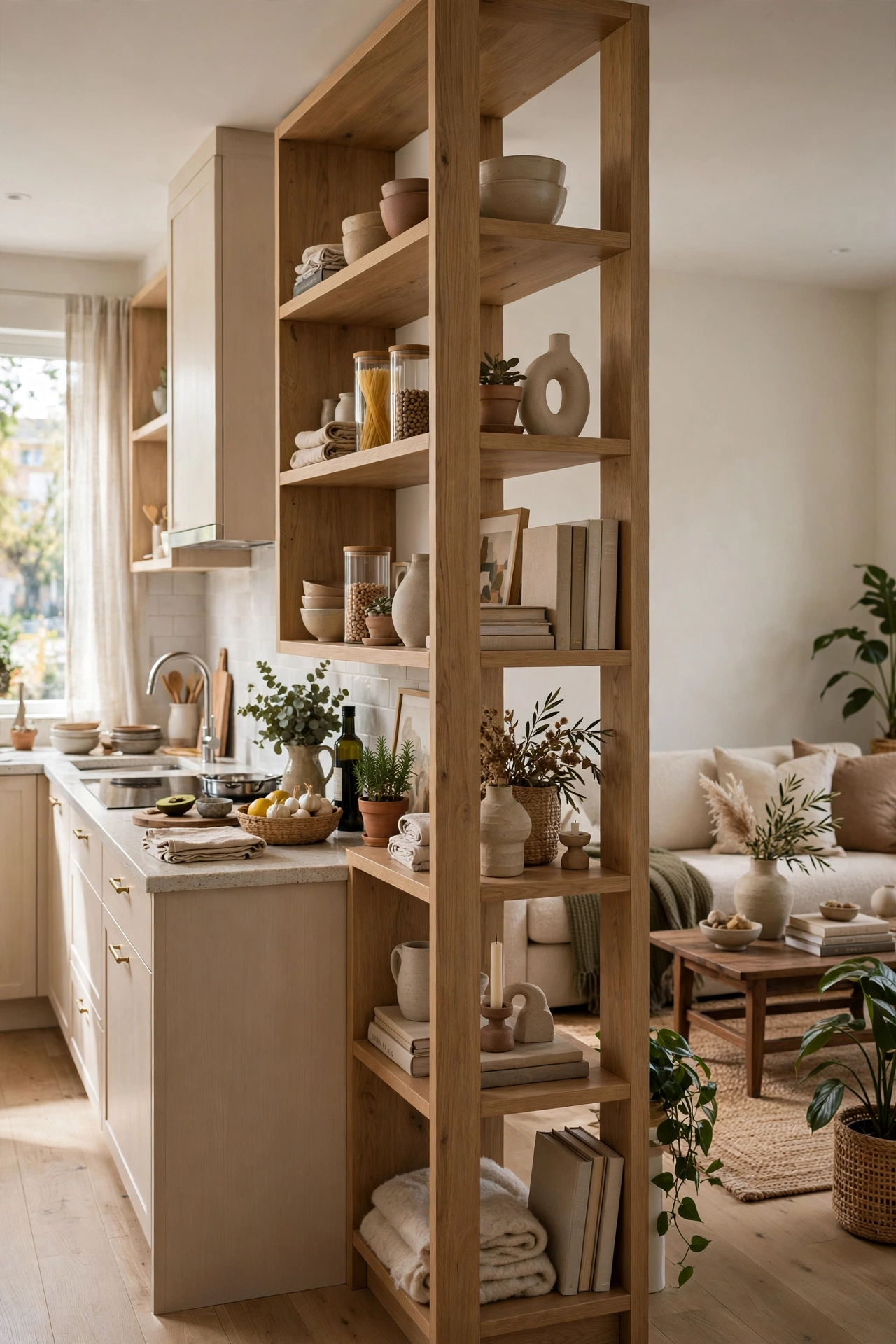 Big open kitchen