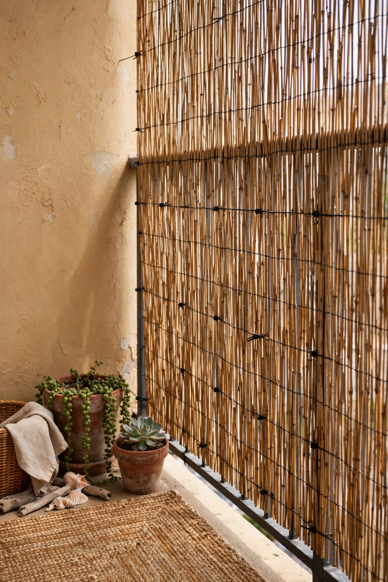 Apartment balcony privacy