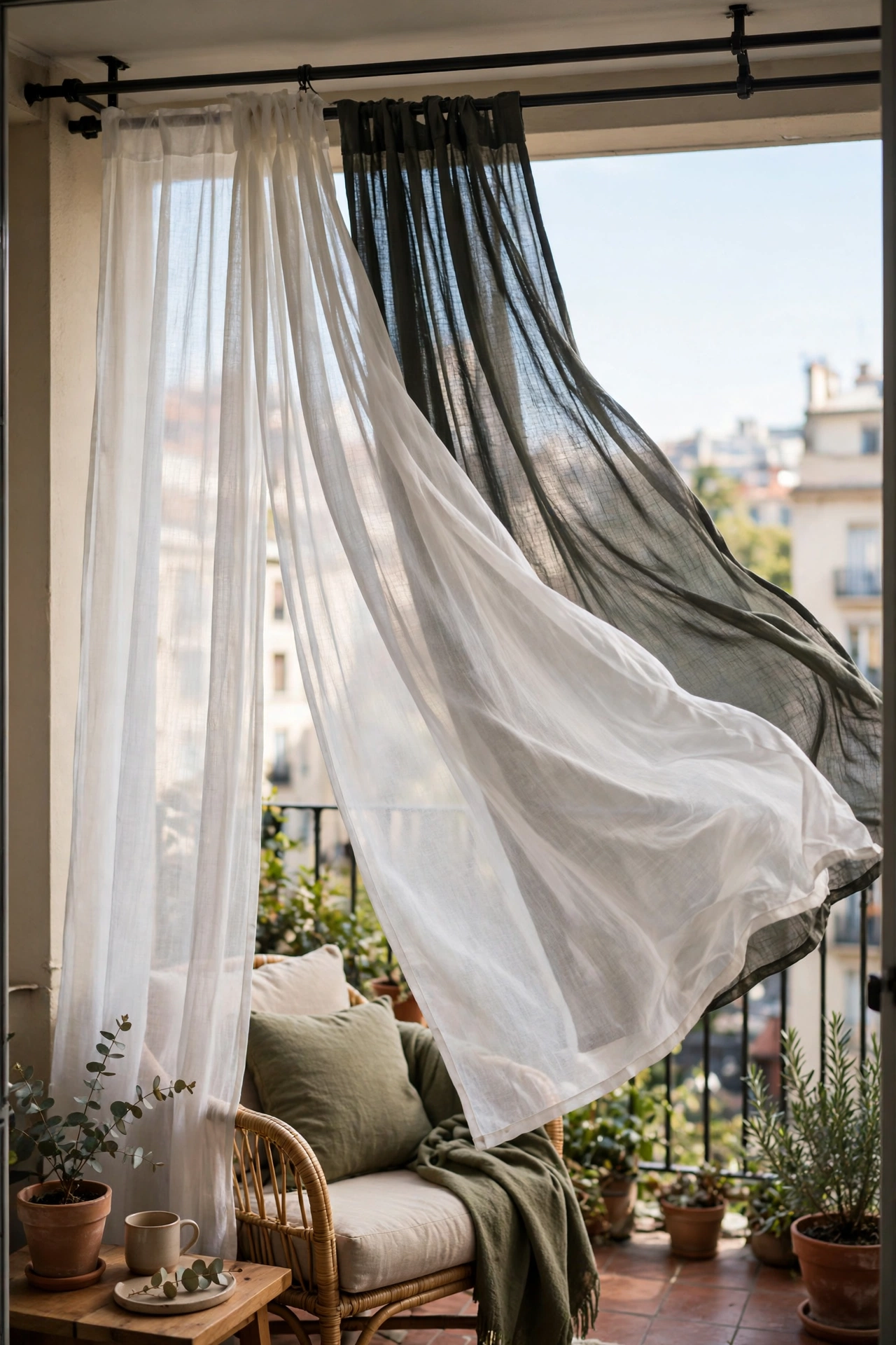 Apartment balcony shade