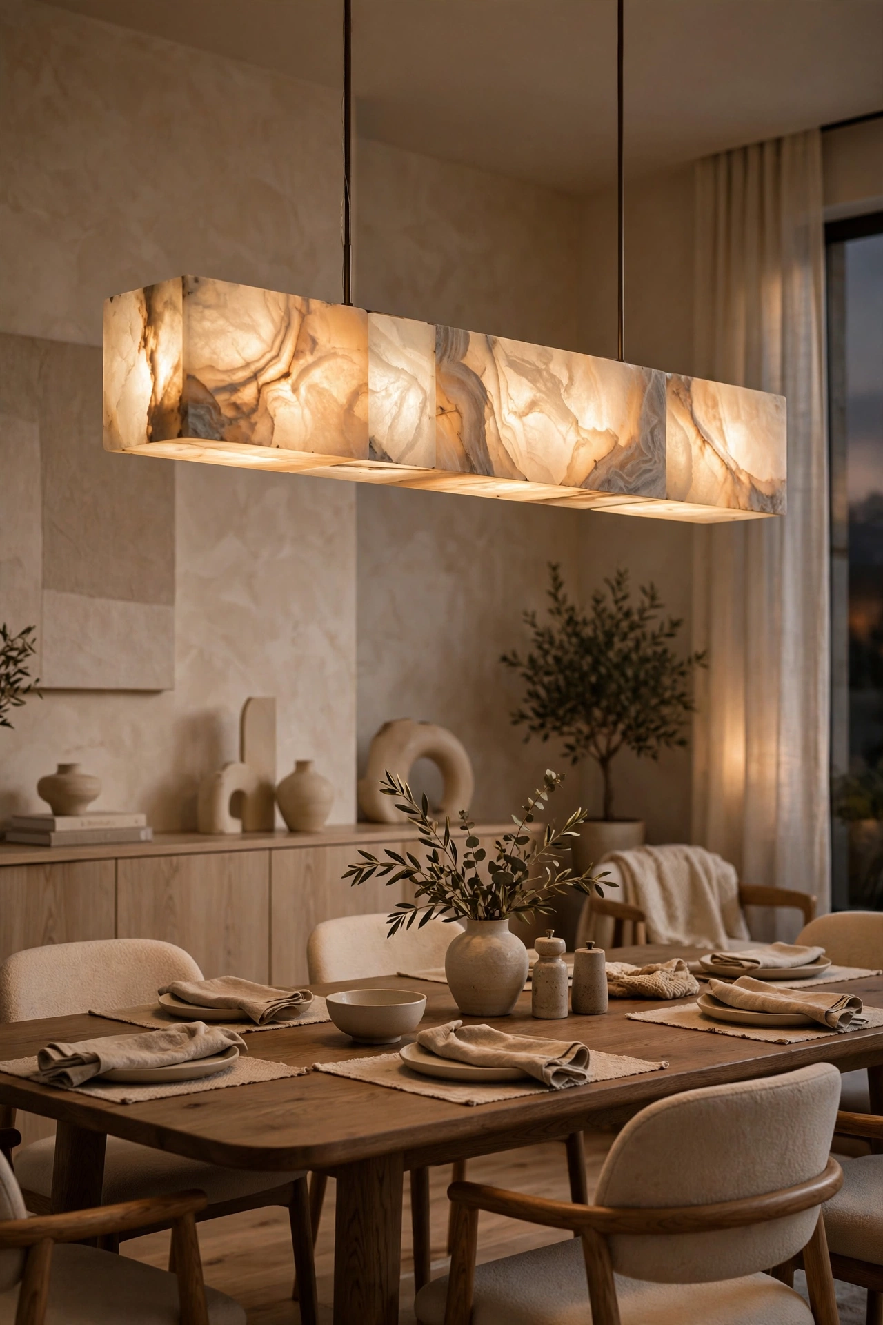 Dining room chandelier