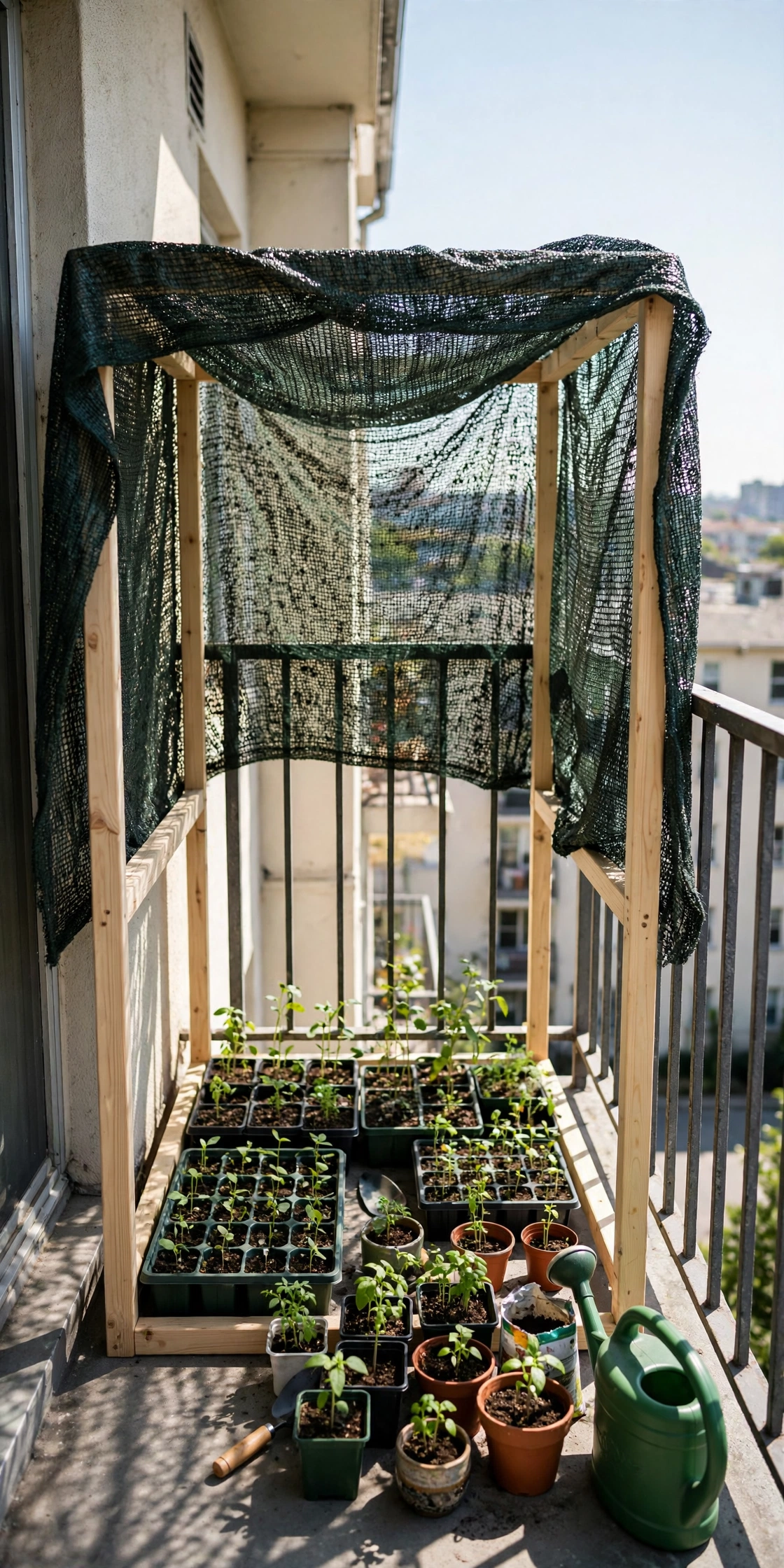 Apartment balcony shade