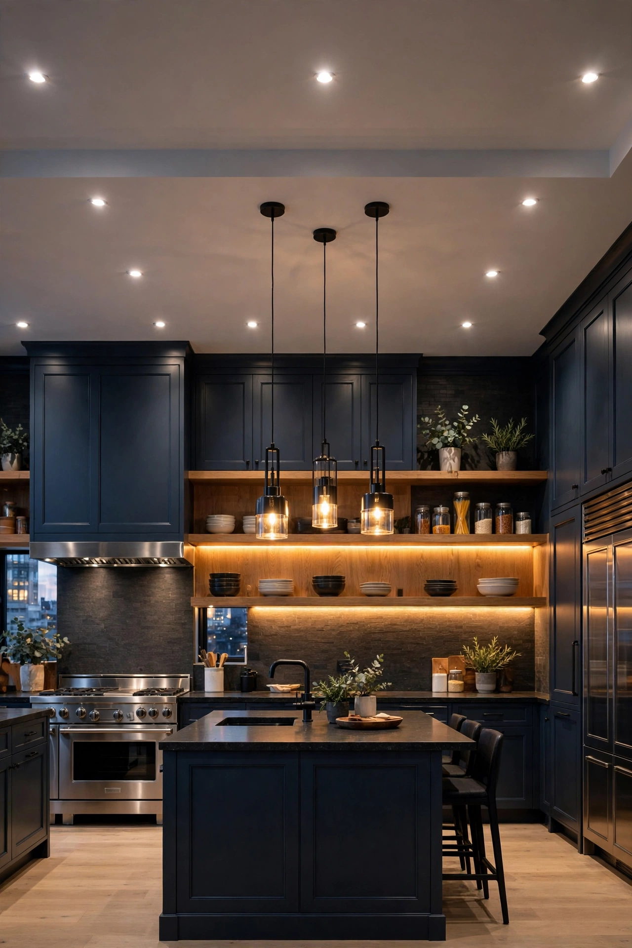 Big open kitchen