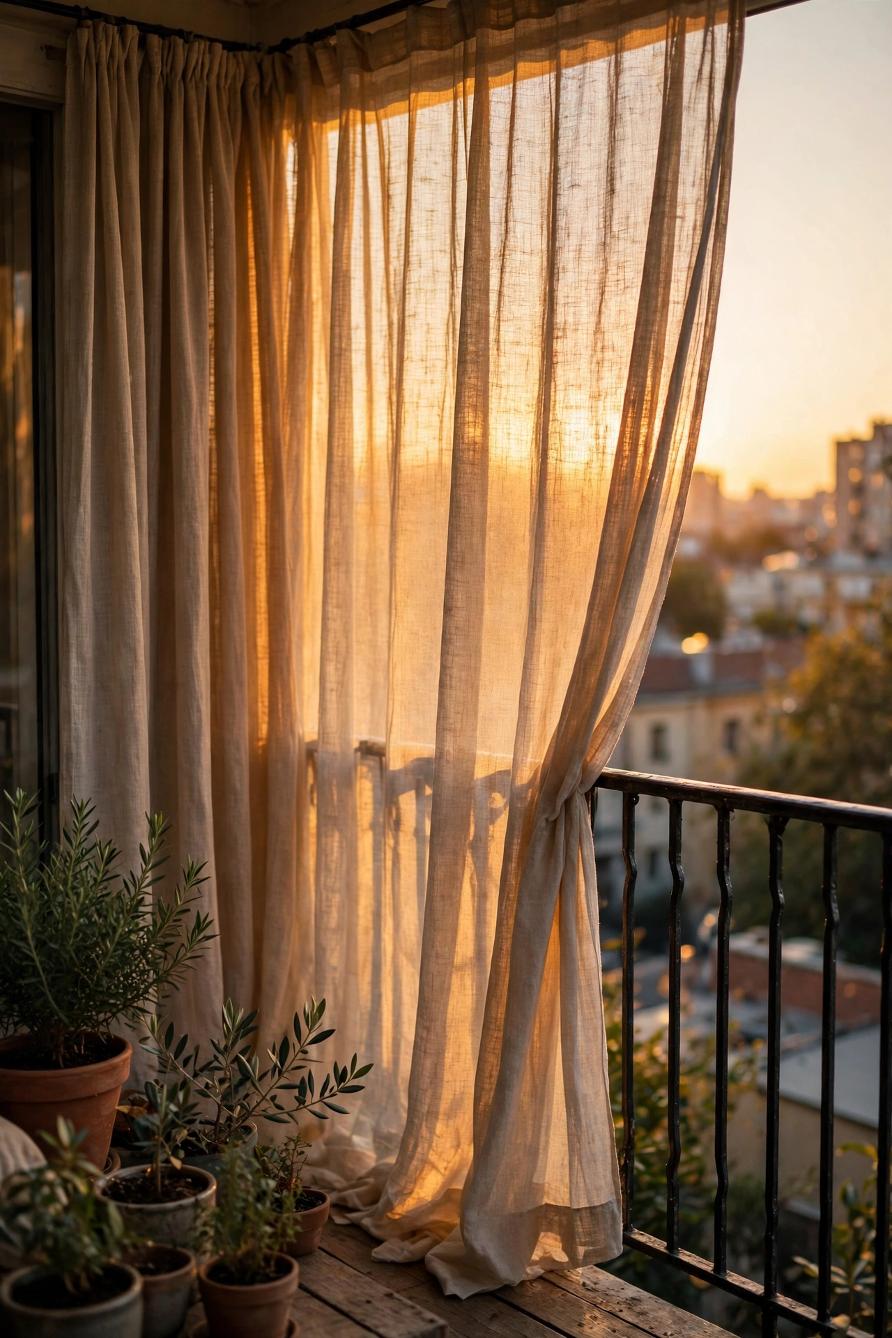 Apartment balcony shade