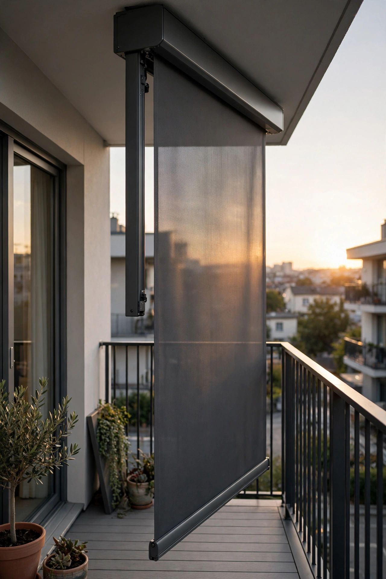 Apartment balcony shade