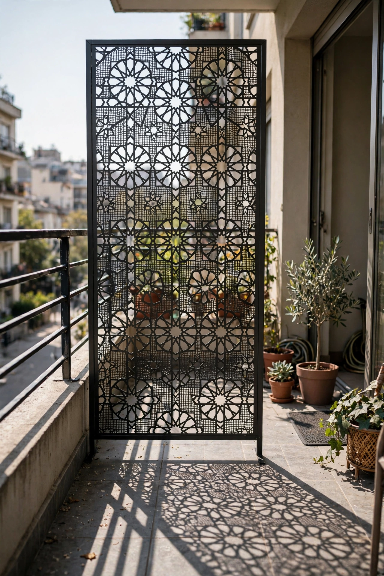 Apartment balcony privacy