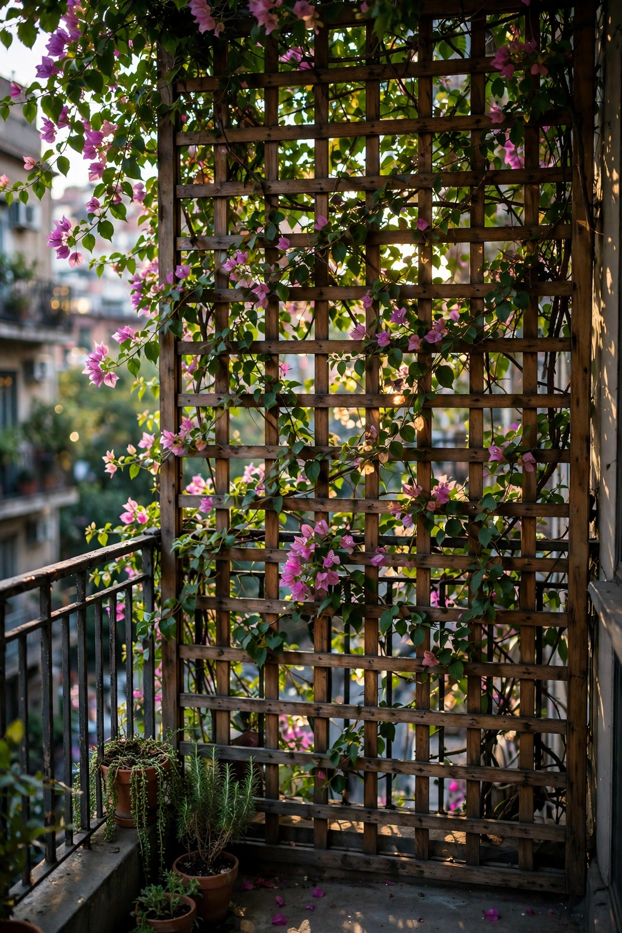 Apartment balcony shade