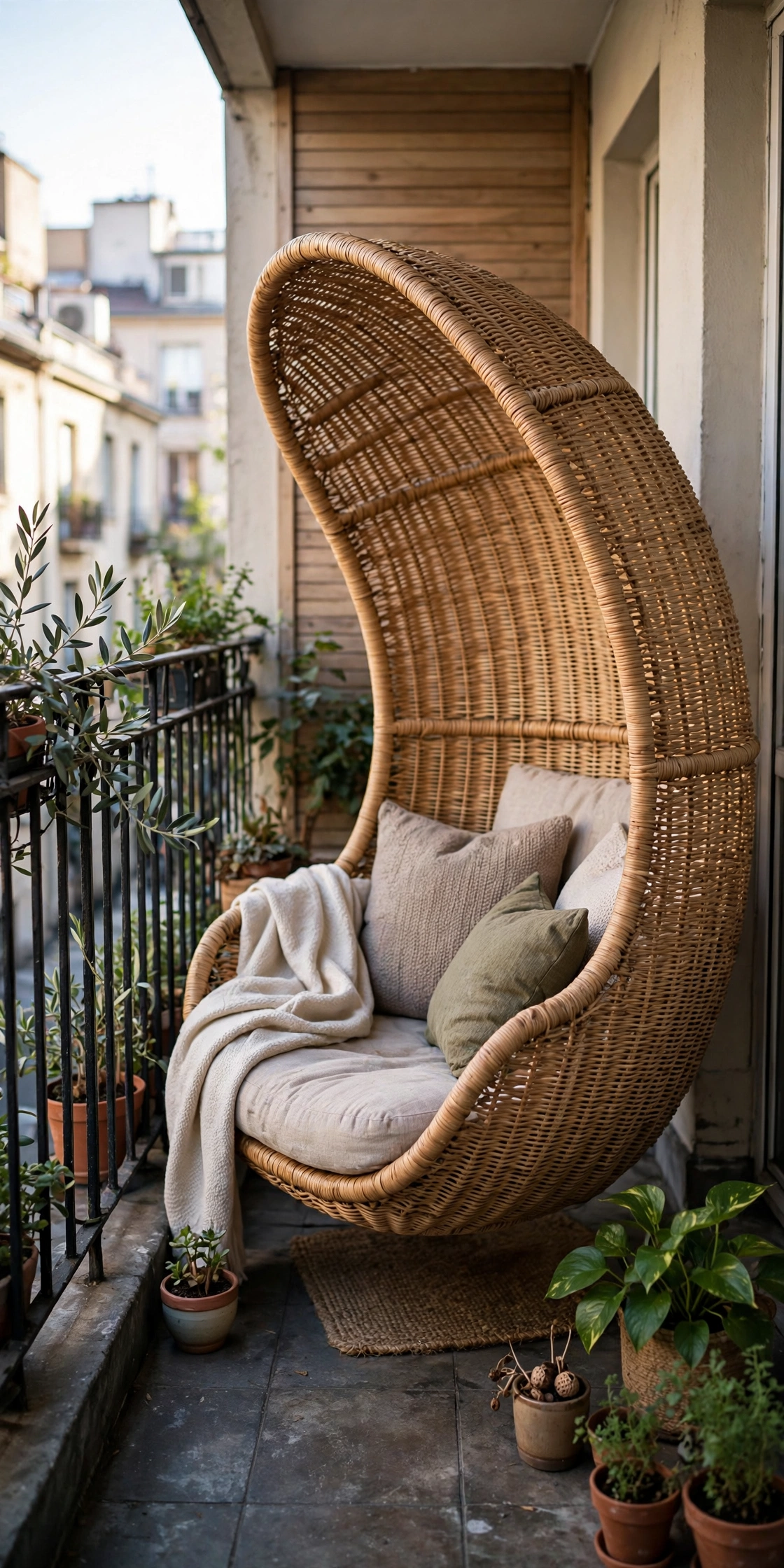 Apartment balcony privacy