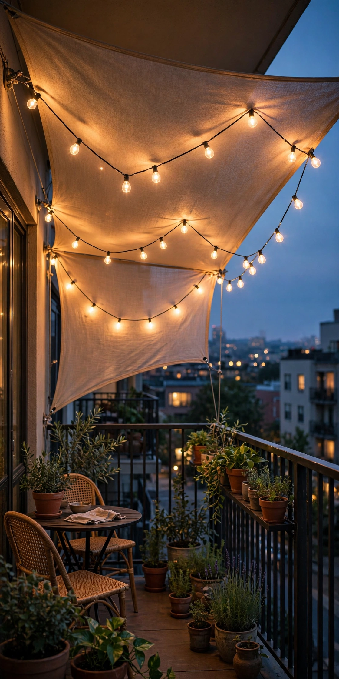 Apartment balcony shade