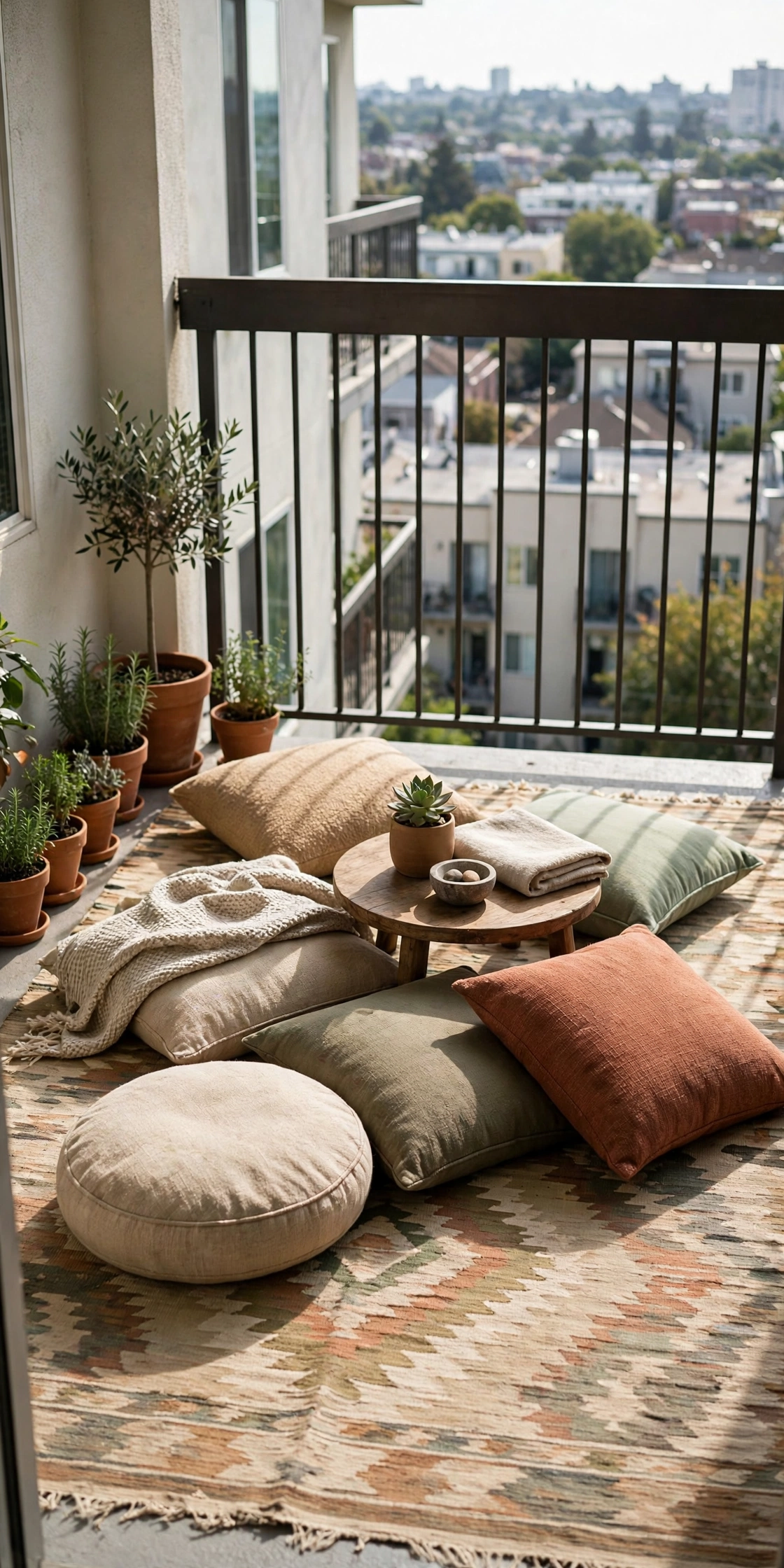 Apartment balcony privacy