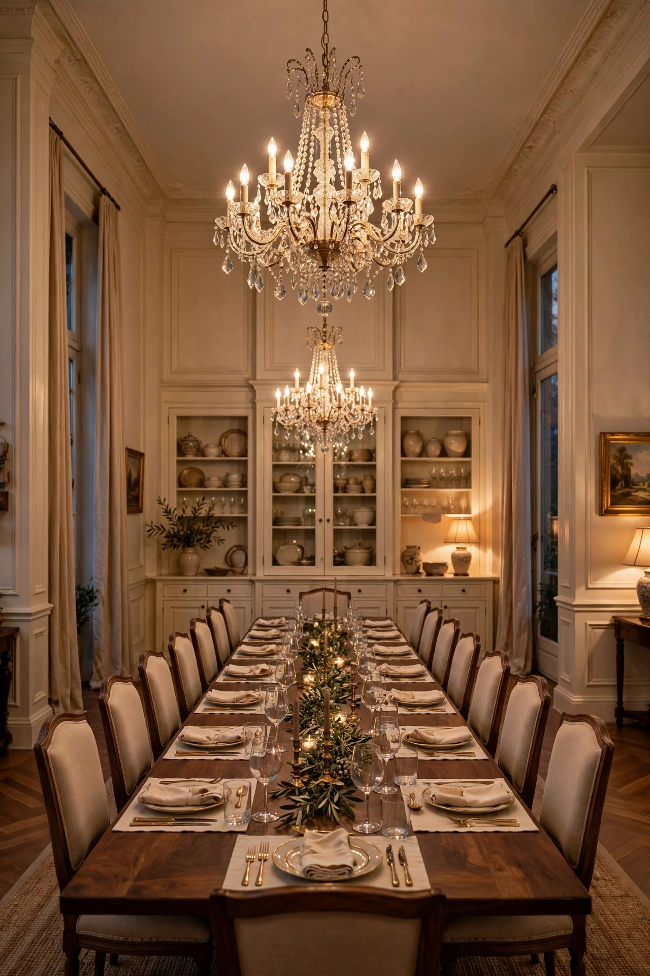 Dining room chandelier