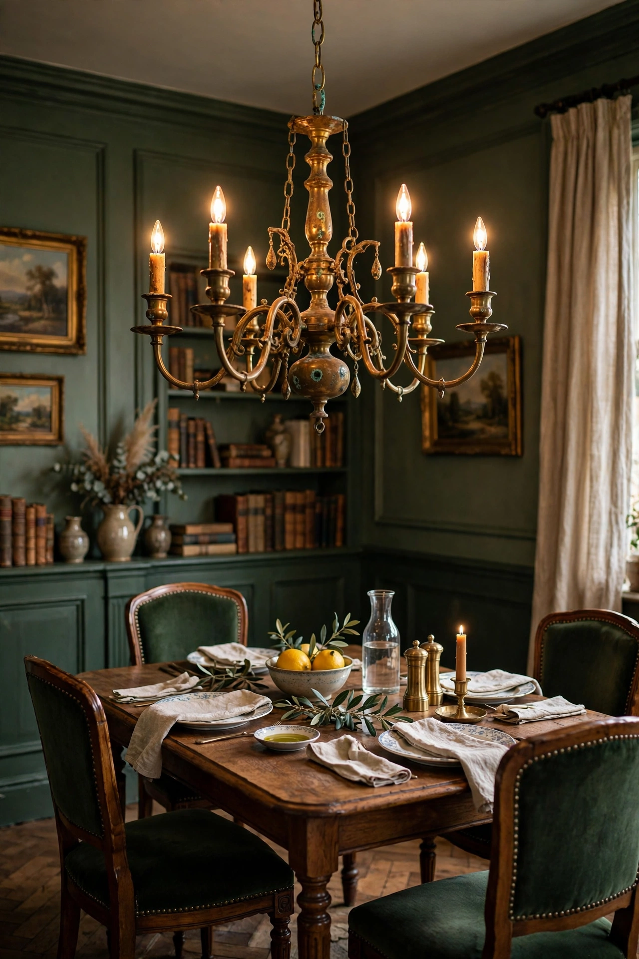 Dining room chandelier