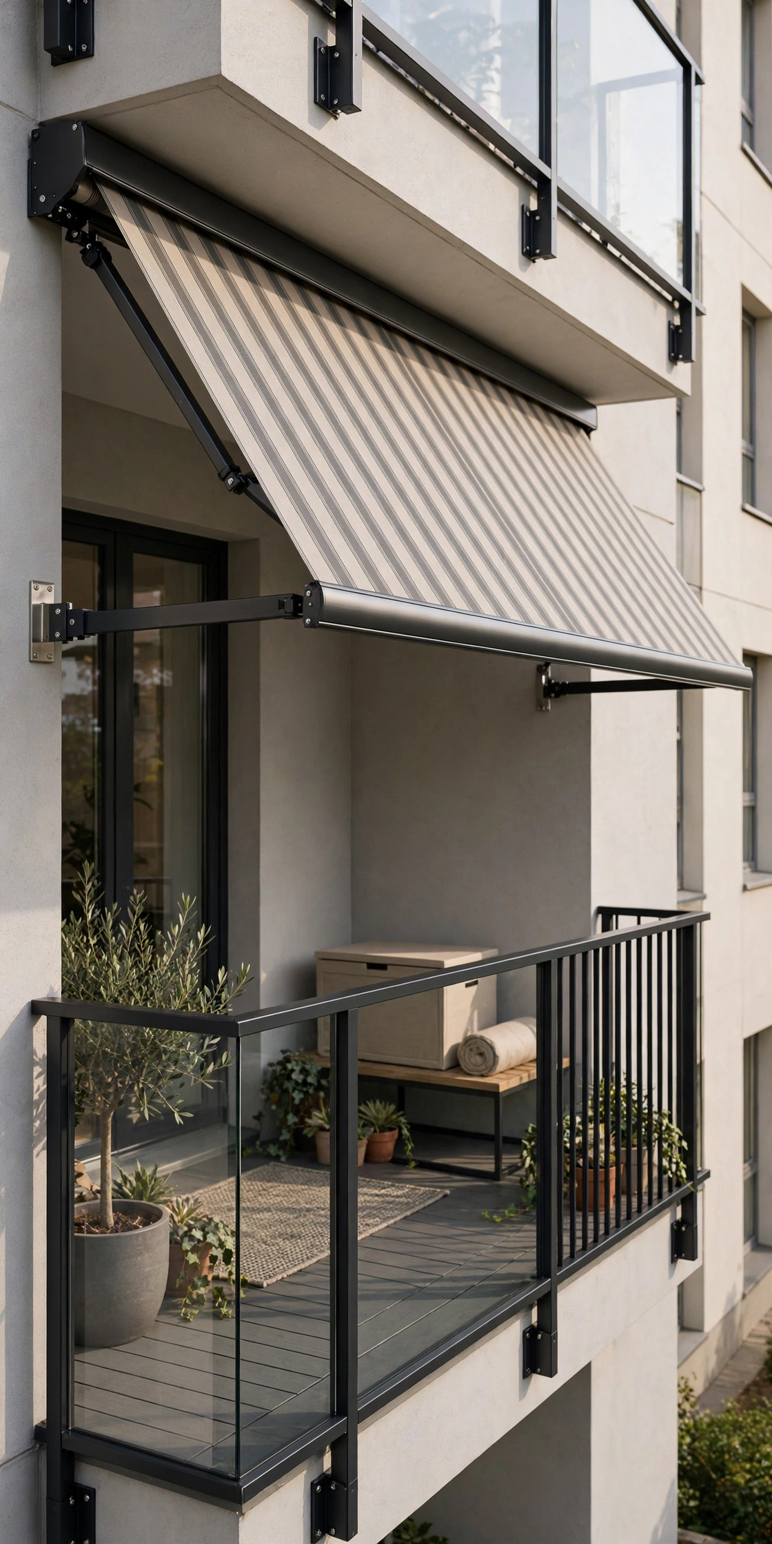 Apartment balcony shade